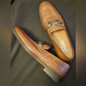 Salvatore Ferragamo Men's Brown Loafers 9.5 E